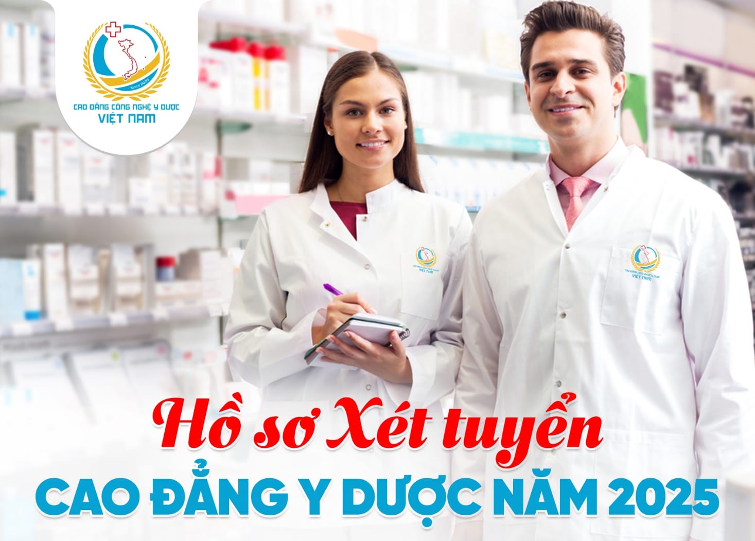 Hồ sơ tuyển sinh Cao đẳng Y Dược Việt Nam – Giảm 70% học phí năm học 2025